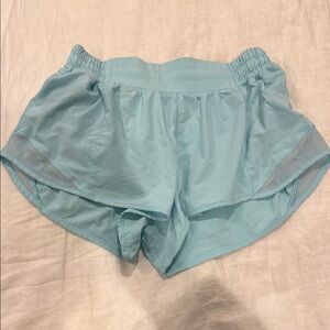 Lululemon Light Blue Women's Athletic Shorts